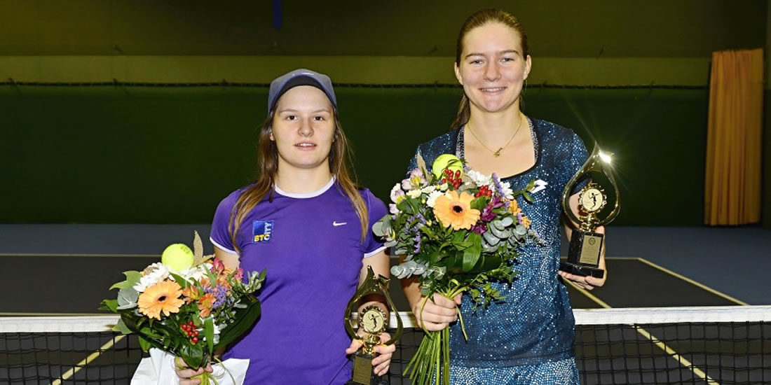 Ziva Falkner - Win in doubles in Bratislava