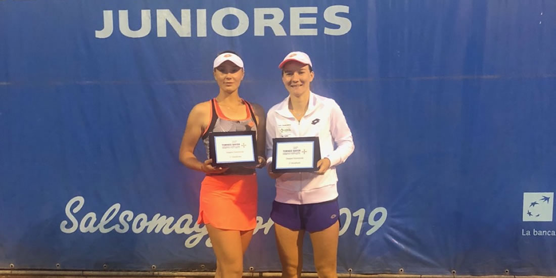 Win in doubles, in singles twice in quarterfinals